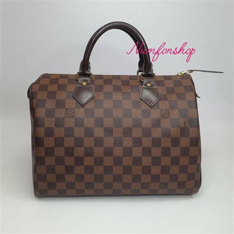 Louis Vuitton Damier Speedy 30 สภาพดี ปี2011.